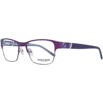More & More 50515 980 Women's Eyeglasses Purple Size 52 (Frame Only) - Blue Light Block Available