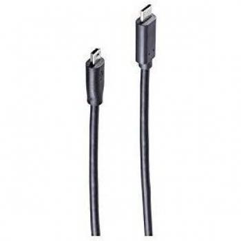 Cable USB 2.0 y 3.1 C macho a Mini B macho, 1 m - Shiverpeaks BASIC-S