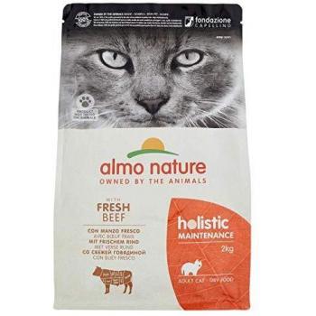 ALMO NATURE Holistic manzo secco gatto kg. 2 - Mangimi secchi per gatti
