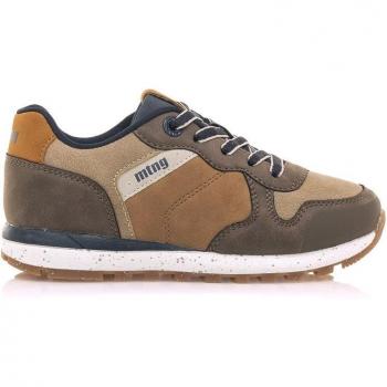 Deportivo Mustang Kids reforzado, modelo 48795, estilo running, color marrón