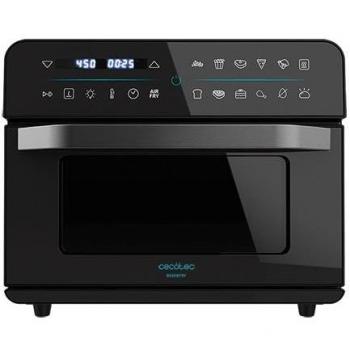 Cecotec Bake&Fry 2500 Touch Horno Sobremesa Freidora de Aire Caliente, Capacidad 30L, Potencia 1800W, Tecnología de Convección, Pantalla Táct