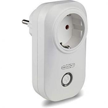 Enchufe inteligente 10 A Schuko Wi-Fi con enchufe Schuko