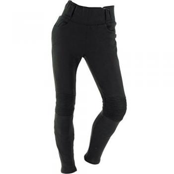 Richa Pantalones Kodi Negros para mujer - Leggings de moto - Color Negro - Talla 34