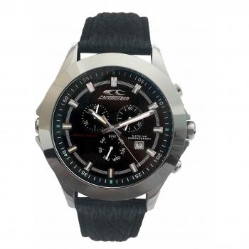 Chronotech Men's Watch CT7636M-01 (48mm, Reversible, Black)