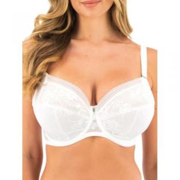 Fantasie Fusion Lace Underwire Side Support Bra - White - Size 30HH