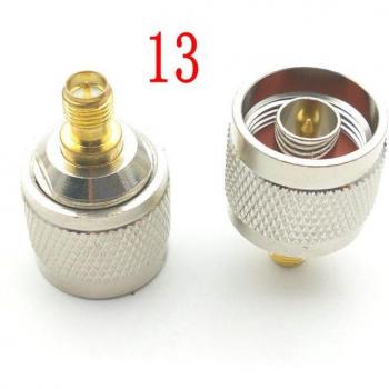 Adaptador Coaxial RF SMA a N y BNC, Conector de Extensión para Antena WiFi UHF
