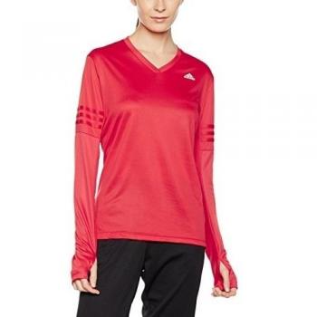 adidas RSP LS T W Camiseta de Manga Larga, Mujer, Multicolor