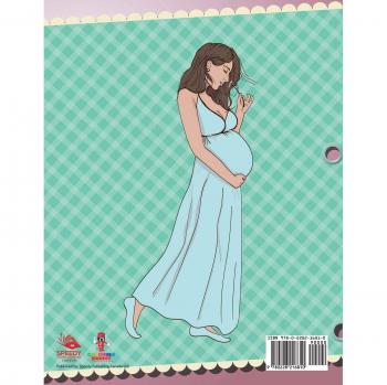 Libro para Colorear Hermoso Bebé Golpes para Mujeres Embarazadas