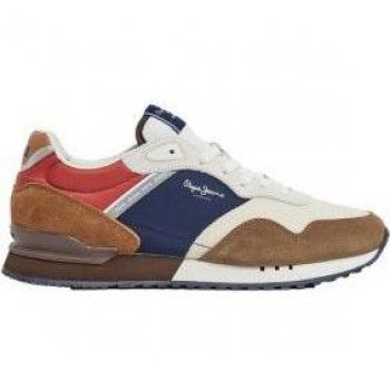 Zapatillas Pepe Jeans Hombre London Class Marrones