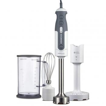 Kenwood HDP306WH Batidora de mano con accesorios, 800 W, plástico, 1 velocidad, color blanco