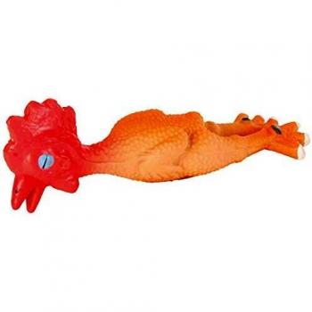 Trixie Pollo, Látex, Mini, 15 cm, c/Sonido