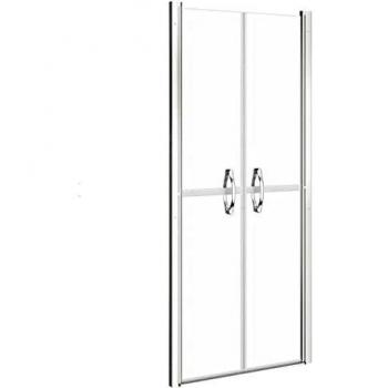 vidaXL Shower Door Clear ESG 91x190 cm