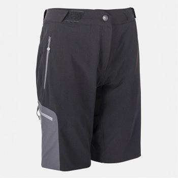 Bermuda de mujer Kultus Bmd W Ternua, pantalón corto negro, talla M