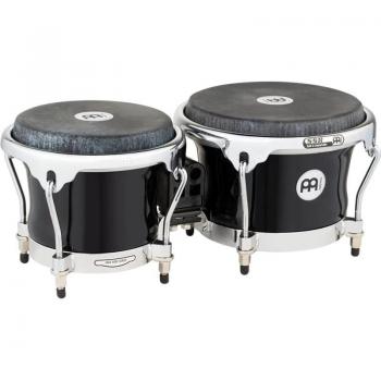 Meinl Fiberglass Bongo Drums 7 & 8.5 - Black Finish