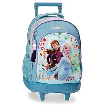 Disney Frozen Awesome Moves Mochila con Ruedas, Azul, 43 cm