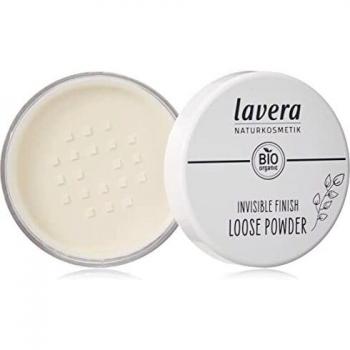 Lavera Invisible Finish Transparent Loose Powder (11g) - Vegan, Long-lasting, Rice & Tapioca Bio Ingredients