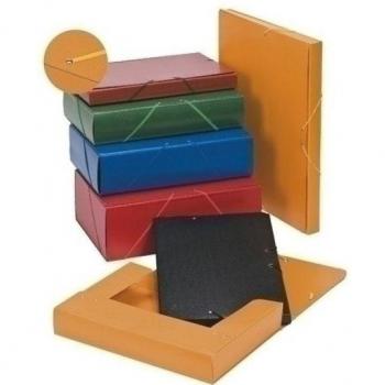 Carpeta para Proyectos de Lomo Ancho 5 cm en Cartón Forrado de Color Negro