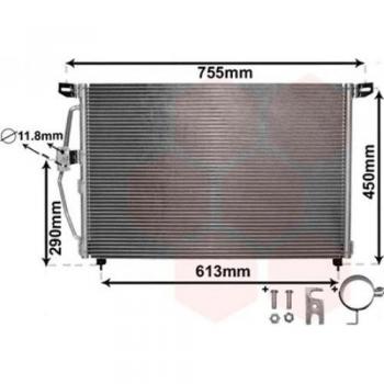 Condensador de Aire Acondicionado VAN WEZEL IR PLUS 37005228