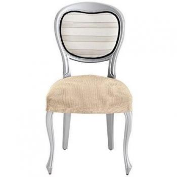 Eysa Funda de Silla elástica, Textura, Beige, 50 cm, 2