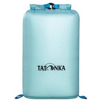 Bolsa Estanca Tatonka SQZY 5l - Azul Claro, Ultraleve, con Cierre de Rollo y Costuras Selladas