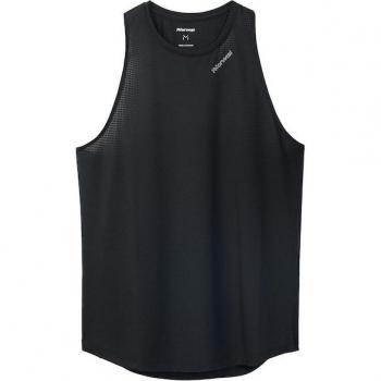 Camiseta de mujer NNormal Race sin mangas negra para running - XL