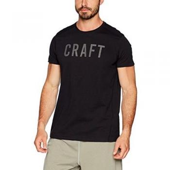 Craft Camiseta de Manga Corta Deft 2.0 para Hombre, Color Negro, Talla M