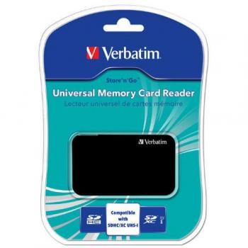 Verbatim 47264 - Lector de Tarjetas, USB 2.0