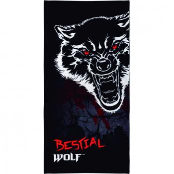 Toalla Playa Bestial Wolf 75x150