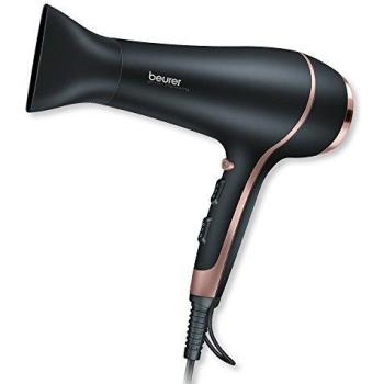 Secador de pelo Beurer HC-30 - 2200W - 3 niveles de calor - 2 velocidades - posición aire frío - boquilla profesional - superficie soft touch