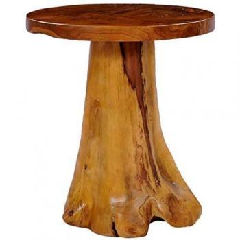 vidaXL Coffee Table 40x40 cm Solid Teak Wood