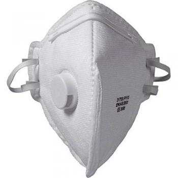 Mascarilla de Protección Respiratoria FFP3 con Válvula Plegable Vertical