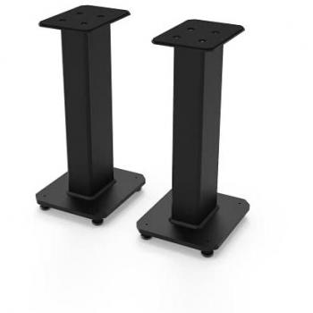 Kanto SX22 Adjustable 22 Black Speaker Stands with Fillable Base and Isolation Feet