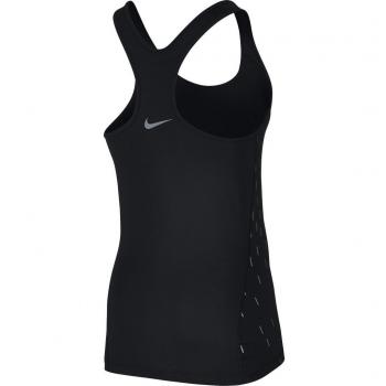 nike W NP Tank LNR RN GRX Camiseta, Mujer, Negro /