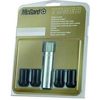Juego de 4 Tuercas Antirrobo M12x1.5 Negro con Asiento Cónico, Longitud Total 31.5mm, Tamaño Hexagonal 21mm