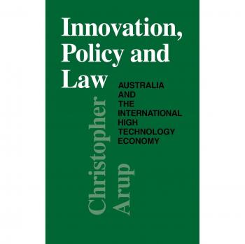 Libro Innovación, Política y Derecho de Christopher Arup
