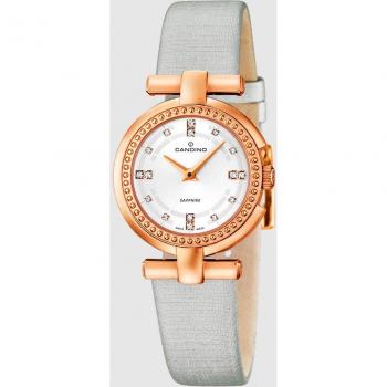 Candino - Reloj de mujer C4562 Lady Petite de piel gris