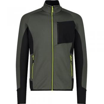 CMP Men's Softshell Fleece Jacket - Dark Green