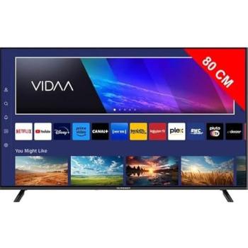 Televisor LED 32 Schneider 32A2 - Smart Vidaa - HD 1366 x 768 - 3xHDMI - 2xUSB - Modo Hotel