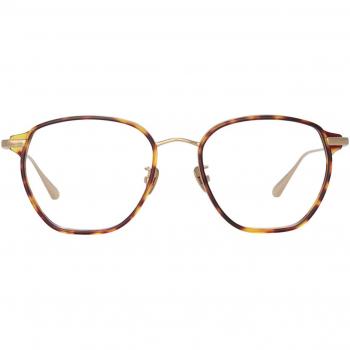 Linda Farrow DANILO LFL1246 C2 Women’s Eyeglasses Tortoiseshell Size 53 - Blue Light Block Available