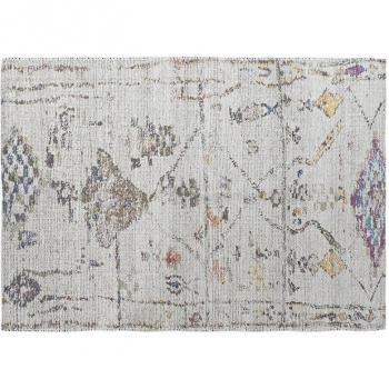 Alfombra DKD Home Decor Blanco Multicolor Árabe (160 x 230 x 0,75 cm)
