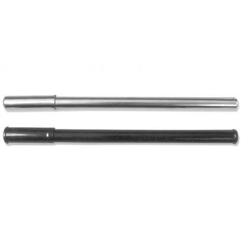 Bomba de Bicicleta Cromada V BIKE 40cm con Racor Mixto Presta/Schrader
