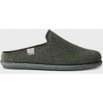 TONI PONS TOMAS-RW Zapatillas de casa para hombre con suela de goma y forro de pelo en fieltro reciclado