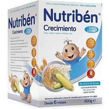 Nutribén Papilla de Crecimiento con Leche Adaptada 600g
