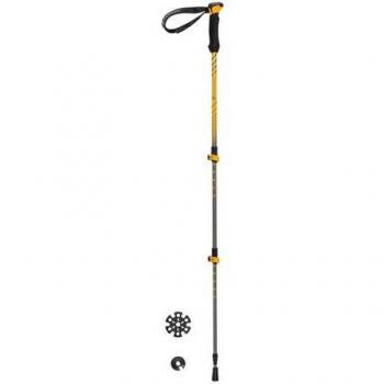 Bastones de montaña Ferrino Stick Ultar 135 cm (par) amarillo negro
