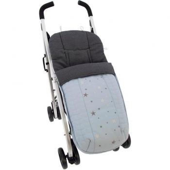 Saco silla ligera de paseo Rosy Fuentes - Saco para silla de paseo, diseño ligero y compacto, fácil de transportar, adecuado para bebés y niños pequeños, material acolchado y suave, protección contra el frío y la lluvia
