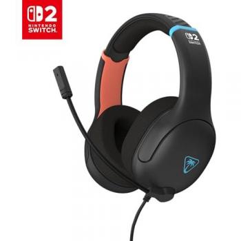 Auriculares Gaming Turtle Beach Airlite Fit con Micrófono Abatible Negro Carbón para Nintendo Switch 2 y OLED