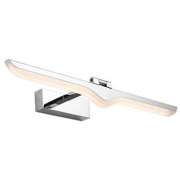 Lámpara de Pared LED 12W 4000K 750lm Modelo Greco Cromo con Onda IP20