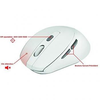 RATON OPTICO WIRELESSBT BLUE ELEMENT SILENT MOUSE