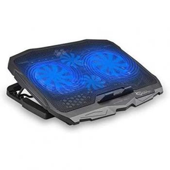 White Shark Ice Warrior Base de Refrigeración Portatil de 15.6 a 17,3, 4 Ventiladores, USB, Silencioso, LED