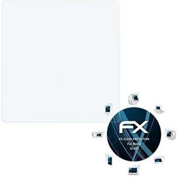 3 x atFoliX Lámina Protectora de Pantalla Nokia 5140i Película Protectora - FX-Clear ultra transparente